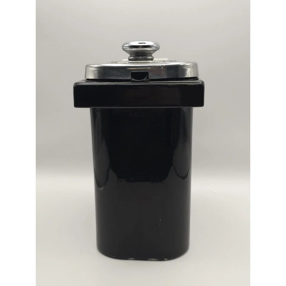 Vintage Hall Soda Fountain Coca-Cola Topping Container Porcelain Canister